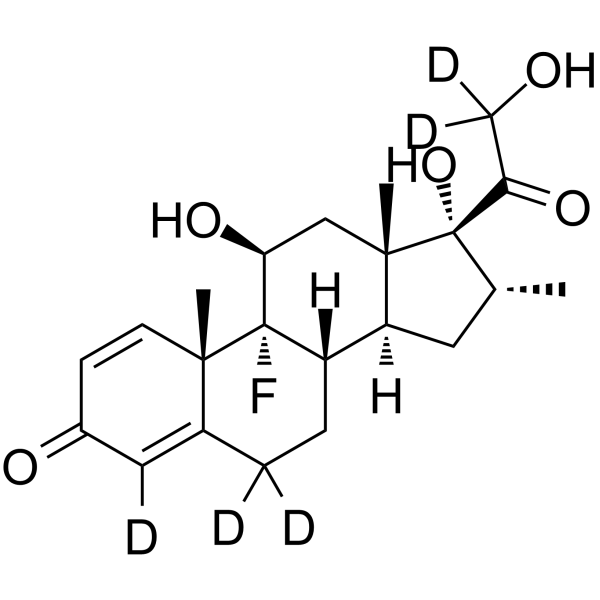 Dexamethasone-d5 (Hexadecadrol-d5; Prednisolone F-d5) 358731-91-6